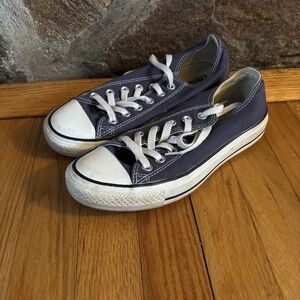 Classic Black Canvas Sneakers